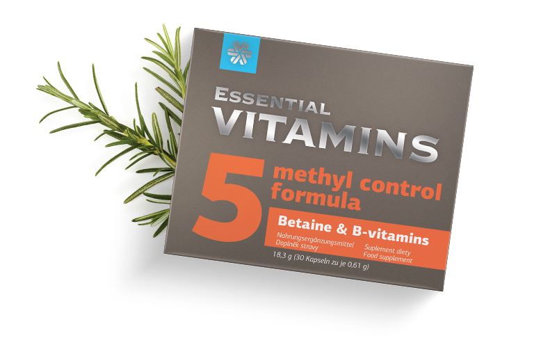Essential Vitamins. Betaine & B-vitamins
