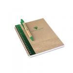 Carnet éco avec un stylo 103649