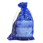 Bag Organza (blue) 16,5x21 cm 103016