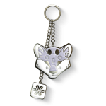 Snow leopard keychain 106570
