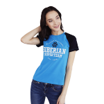 Camiseta para mujer Siberian Super Team CLASSIC (color: azul claro, talla: M)