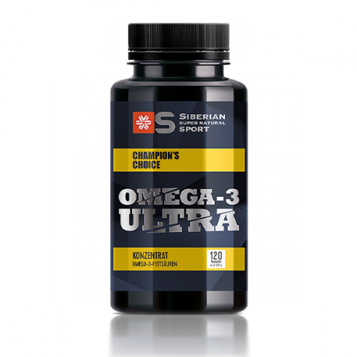 Suplement diety Siberian Super Natural Sport. Omega-3 ULTRA, 120 kapsułek 500484