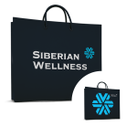 Бумажный пакет Siberian Wellness (300x240x90 мм)