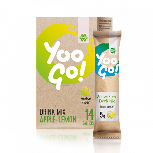 Yoo Go! Active Fiber Drink Mix (Apple-Lemon), 70 г 500543