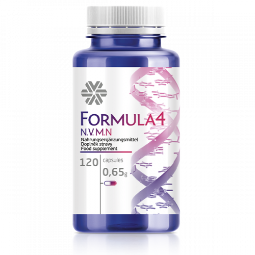 Food Supplement Formula 4  N.V.M.N, 120 capsules 500020
