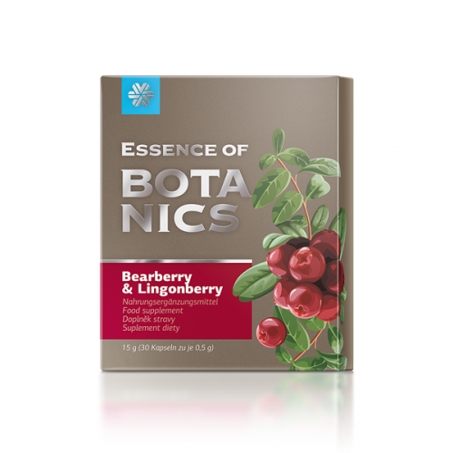Suplement diety Essence of Botanics. Bearberry & Lingonberry, 30 kapsułek 500656