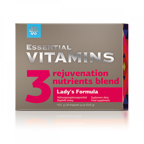 Complimento alimenticio Essential Vitamins. Lady's Formula, 30 cápsulas. 500652