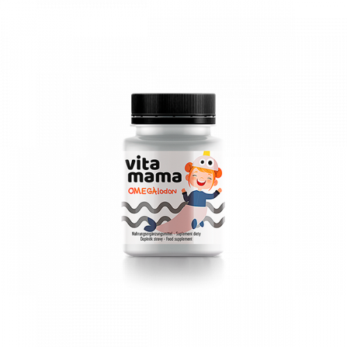 NEM Vitamama. Omega-3 OMEGAlodon (Typ Mango), 60 Kapseln 500845
