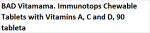 БАД Vitamama. Immunotops Chewable Tablets with Vitamins A, C and D, 90 жевательных таблеток 501072