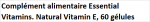 БАД Essential Vitamins. Natural Vitamin E, 60 капсул 501429